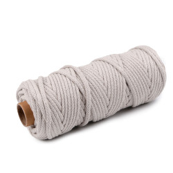 Cord / string yarn ø5 mm - Beige (10 Meters)