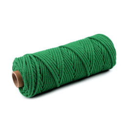 Fonal / paszomány belsővel ø5 mm - Pasztellzöld (10 Méterek)