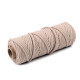 Cord / string yarn ø5 mm - Darkbeige (50 Meters) Cord / string yarn ø5 mm - Darkbeige (50 Meters)