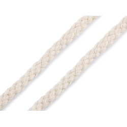 Cotton twisted cord / string ø5 mm - Ecru light (10 Meters)