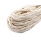 Braided cotton rope / cord ø8 mm - Ecru light (1 Meter) Braided cotton rope / cord ø8 mm - Ecru light (1 Meter)
