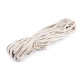 Braided cotton rope / cord ø8 mm - Ecru light (1 Meter) Braided cotton rope / cord ø8 mm - Ecru light (1 Meter)