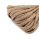 Corde en jute tressée, largeur 15 mm - Ecru natural (1 Mètre) Corde en jute tressée, largeur 15 mm - Ecru natural (1 Mètre)