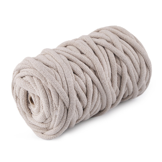 Corde/laine, ø 9 mm, pleine - Écru lumineux (100 Mètres) Corde/laine, ø 9 mm, pleine - Écru lumineux (100 Mètres)