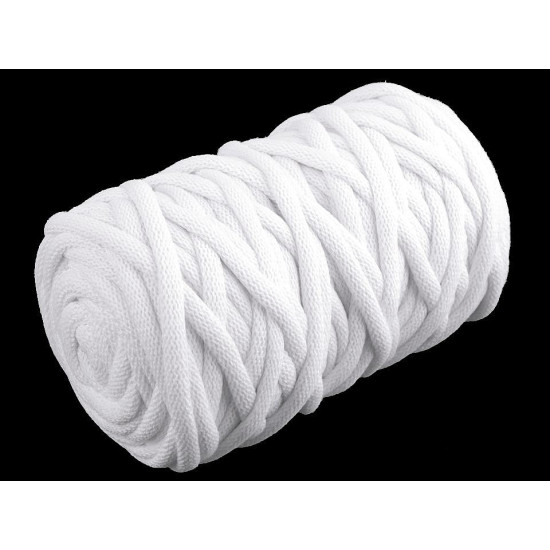 Corde/laine, ø 9 mm, pleine - Écru lumineux (100 Mètres) Corde/laine, ø 9 mm, pleine - Écru lumineux (100 Mètres)