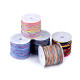 Baumwollschnur / kordel ø1 mm regenbogen - Multicolor (1 Stück) Baumwollschnur / kordel ø1 mm regenbogen - Multicolor (1 Stück)