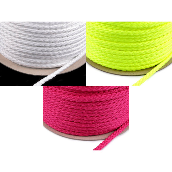 Cord pes ø6 mm - Yellow-green (200 Meters)