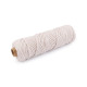 Sznurek bawełniany macrame ø3 mm do rozczesania - Bladoszary (50 Metry) Sznurek bawełniany macrame ø3 mm do rozczesania - Bladoszary (50 Metry)