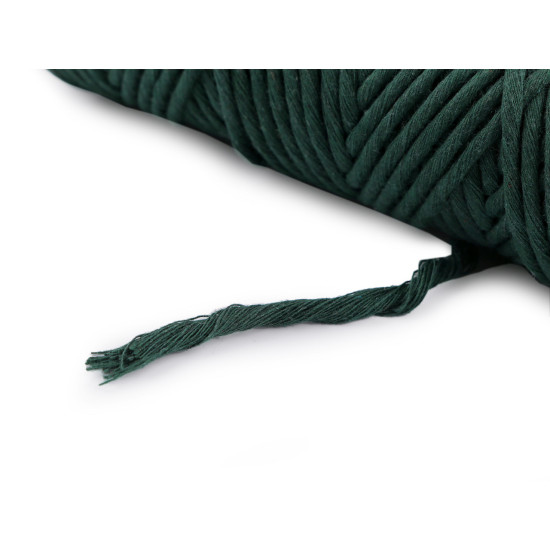 Sznurek bawełniany macrame ø3 mm do rozczesania - Bladoszary (50 Metry) Sznurek bawełniany macrame ø3 mm do rozczesania - Bladoszary (50 Metry)