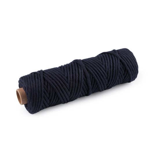 Sznurek bawełniany macrame ø3 mm do rozczesania - Bladoszary (50 Metry) Sznurek bawełniany macrame ø3 mm do rozczesania - Bladoszary (50 Metry)