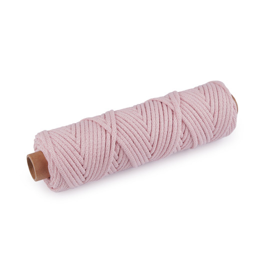 Sznurek bawełniany macrame ø3 mm do rozczesania - Bladoszary (50 Metry) Sznurek bawełniany macrame ø3 mm do rozczesania - Bladoszary (50 Metry)