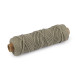 Sznurek bawełniany macrame ø3 mm do rozczesania - Bladoszary (50 Metry) Sznurek bawełniany macrame ø3 mm do rozczesania - Bladoszary (50 Metry)
