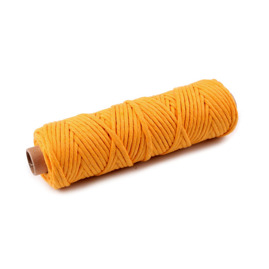 Sznurek bawełniany macrame ø3 mm do rozczesania - Bladoszary (50 Metry) Sznurek bawełniany macrame ø3 mm do rozczesania - Bladoszary (50 Metry)