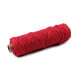 Sznurek bawełniany macrame ø3 mm do rozczesania - Bladoszary (50 Metry) Sznurek bawełniany macrame ø3 mm do rozczesania - Bladoszary (50 Metry)