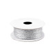 Corda/cordino in lurex, dimensioni: ø 1 mm - Argento (1 Pezzo) Corda/cordino in lurex, dimensioni: ø 1 mm - Argento (1 Pezzo)