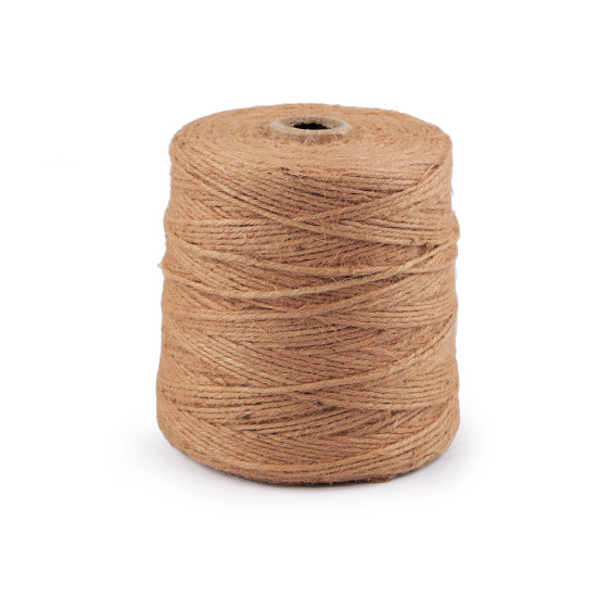 Jute twine / string ø3 mm for knitting bags and decorations - Burlap (1 Piece) Jute twine / string ø3 mm for knitting bags and decorations - Burlap (1 Piece)