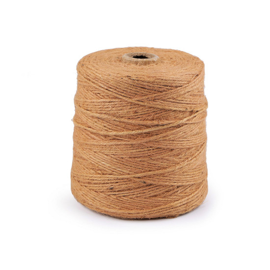 Jute twine / string ø3 mm for knitting bags and decorations - Burlap (1 Piece) Jute twine / string ø3 mm for knitting bags and decorations - Burlap (1 Piece)