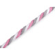 Baumwollkordel gedreht, ø 12 mm, makramee - Pink (1 Meter) Baumwollkordel gedreht, ø 12 mm, makramee - Pink (1 Meter)