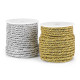 Cordon torsadé en lurex avec chaîne à boules, ø 5 mm - Or (80 Mètres) Cordon torsadé en lurex avec chaîne à boules, ø 5 mm - Or (80 Mètres)