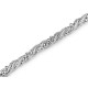 Cordon torsadé en lurex avec chaîne à boules, ø 5 mm - Or (80 Mètres) Cordon torsadé en lurex avec chaîne à boules, ø 5 mm - Or (80 Mètres)