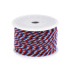 Tricolor twisted cord ø4 mm - As pictured (18 Meters) Tricolor twisted cord ø4 mm - As pictured (18 Meters)