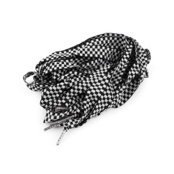 Sznurek odzieżowy / do kaptura z końcówkami długość 135 cm - Czarny (10 Sztuki)