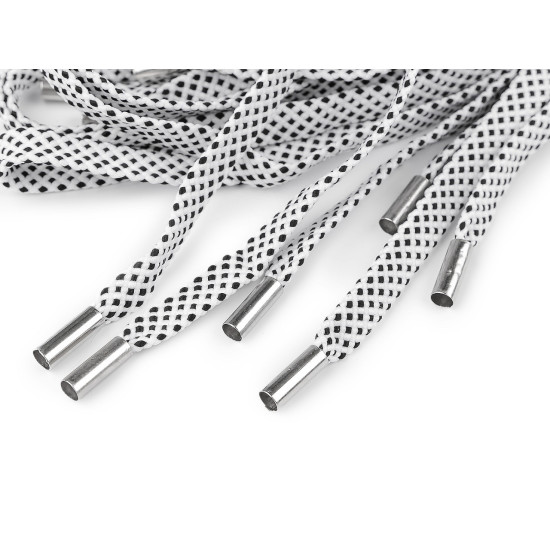 Sznurek odzieżowy / do kaptura z końcówkami długość 135 cm - White (10 Sztuki) Sznurek odzieżowy / do kaptura z końcówkami długość 135 cm - White (10 Sztuki)