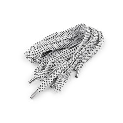 Sznurek odzieżowy / do kaptura z końcówkami długość 135 cm - White (10 Sztuki)