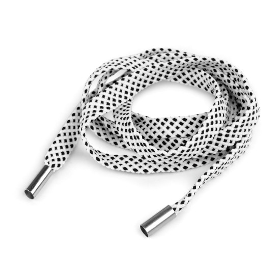 Sznurek odzieżowy / do kaptura z końcówkami długość 135 cm - White (10 Sztuki) Sznurek odzieżowy / do kaptura z końcówkami długość 135 cm - White (10 Sztuki)