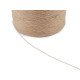 Jute twine / string ø1 mm for knitting bags and decorations - Natural brown (1 Piece) Jute twine / string ø1 mm for knitting bags and decorations - Natural brown (1 Piece)