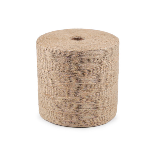 Jute twine / string ø1 mm for knitting bags and decorations - Natural brown (1 Piece) Jute twine / string ø1 mm for knitting bags and decorations - Natural brown (1 Piece)