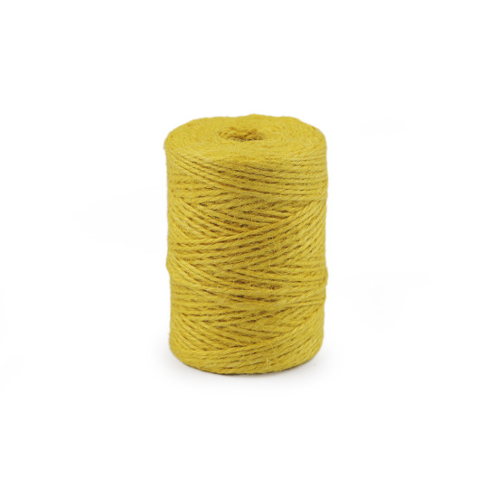 Jute twine ø2 mm for knitting and crocheting - Ecru light (1 Piece) Jute twine ø2 mm for knitting and crocheting - Ecru light (1 Piece)