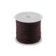 Sznurek pes ø0,5 mm - Czerwony (5 Sztuki)