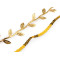 A set of trimming braids for wrapping gifts - Gold (1 Set)