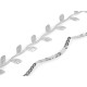 Ensemble de passementerie pour emballer des cadeaux - Argent (12 Ensembles) Ensemble de passementerie pour emballer des cadeaux - Argent (12 Ensembles)