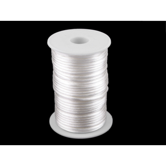 Satin cord ø3 mm - Red (225 Meters) Satin cord ø3 mm - Red (225 Meters)