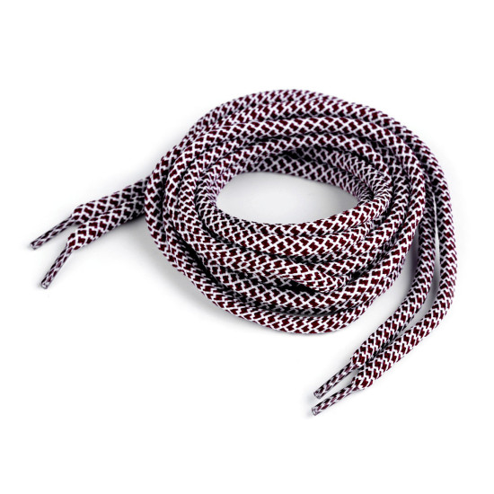 Laces for shoes, sneakers, sweatshirt length 130-140 cm - Bordeaux (10 Pieces) Laces for shoes, sneakers, sweatshirt length 130-140 cm - Bordeaux (10 Pieces)