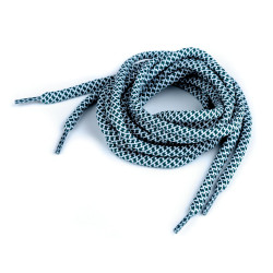 Laces for shoes, sneakers, sweatshirt length 130-140 cm - Dark green (10 Pieces)