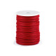 Eco leather string cord, filled ø3 mm - Cream lightest (1 Meter) Eco leather string cord, filled ø3 mm - Cream lightest (1 Meter)