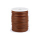 Eco leather string cord, filled ø3 mm - Cream lightest (1 Meter) Eco leather string cord, filled ø3 mm - Cream lightest (1 Meter)