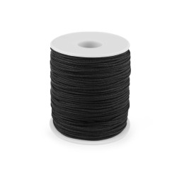 Cord pes ø1.6 mm - Black (100 Meters)