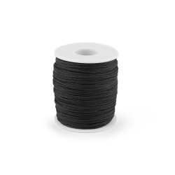 Cord pes ø0.9 mm - Black (340 Meters)