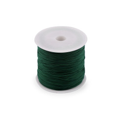 Cord pes ø0,8 mm - Dark green (1 Piece)