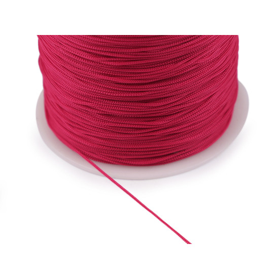 Cord pes ø0,8 mm - Red (1 Piece) Cord pes ø0,8 mm - Red (1 Piece)