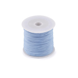 Cord pes ø0,8 mm - Blue light (1 Piece)