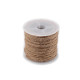 Sznurek jutowy ø1,7 mm - Płowy naturalny (25 Sztuki) Sznurek jutowy ø1,7 mm - Płowy naturalny (25 Sztuki)