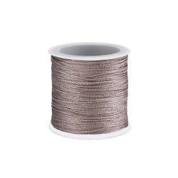 Lurex cord / christmas twine ø0.3 mm - Light powder (1 Piece)