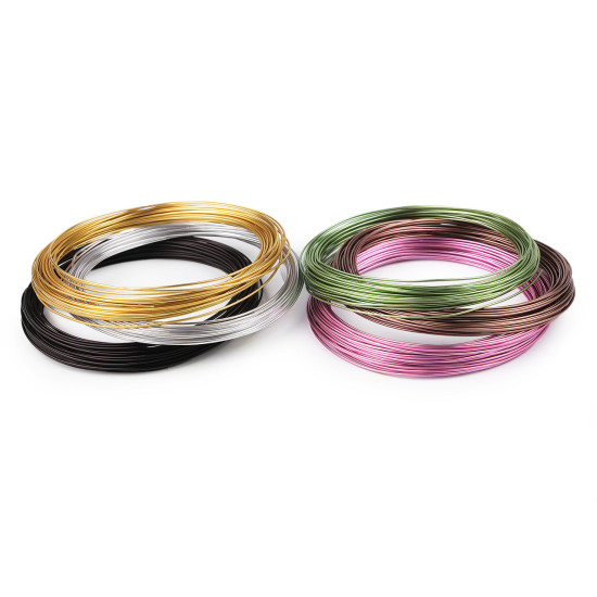 Aluminum wire ø1 mm - Lightbeige (1 Piece) Aluminum wire ø1 mm - Lightbeige (1 Piece)
