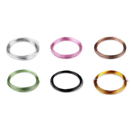 Aluminum wire ø1 mm - Lightbeige (1 Piece) Aluminum wire ø1 mm - Lightbeige (1 Piece)