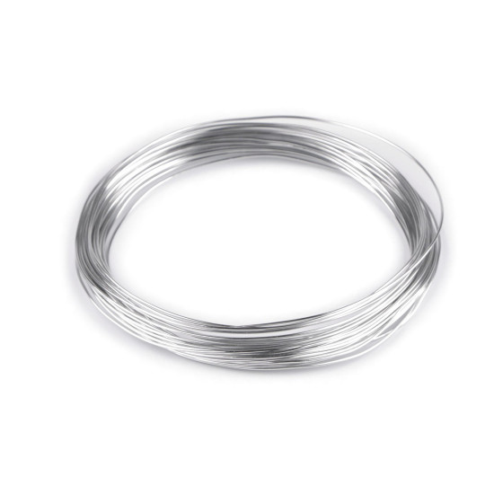 Aluminum wire ø1 mm - Lightbeige (1 Piece) Aluminum wire ø1 mm - Lightbeige (1 Piece)